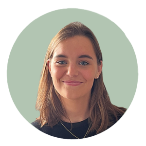 Photo de portrait ronde de Britt chez Crelan